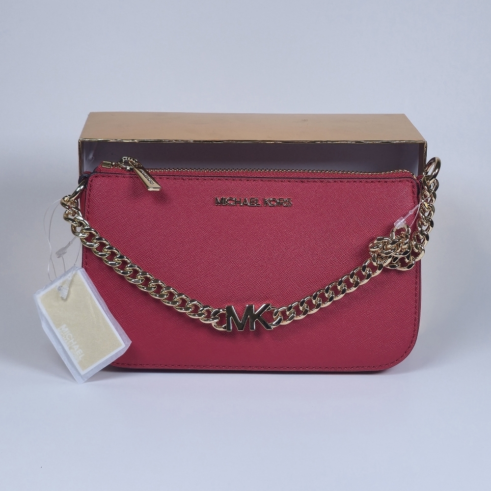 MICHAEL KORS JST Md Saffiano Leather Crossbody‎ XBody